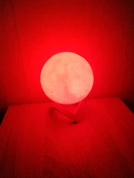 Настольный светильник Луна Moon Night Light 15 см с пультом 16 цветов / детский ночник фото от покупателей 2
