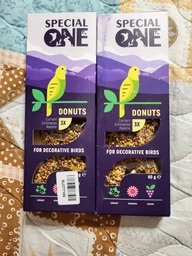 Пончики Special One «Смородина, ехінацея, виноград» для декоративних птахів, 60 г (3 шт.) (4823082425181)