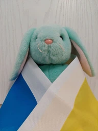 Флаг Украины государственный уличный габардин с кольцами для крепления на клипсы флагштока Сине-желтый 140 х 90 см Kayfovo UA-1 фото от покупателей 7