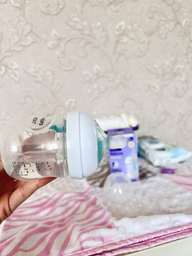 Пляшечка для годування Philips AVENT Natural Природний потік з клапаном 125 мл (SCY670/01) фото від покупців 7