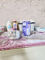 Пляшечка для годування Philips AVENT Natural Природний потік з клапаном 125 мл (SCY670/01) фото від покупців 6