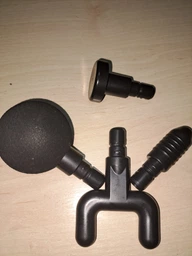 Портативный мышечный ручной массажер для тела Fascial Gun Original HG 320 для спины Красный фото от покупателей 2
