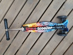 Детский трехколесный самокат Best Scooter MAXI со светящимися колесами 120 мм фото от покупателей 2