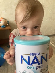 Смесь молочная сухая NAN 3 Optipro с 5 олигосахаридами и L. Reuteri для детей от 12 месяцев 800 г (8445291443761)