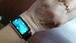Смарт годинник Розумний годинник Smart Nova Hope Pro Жіночі 3 ремінці Тонометр Лічильник калорій Скидання дзвінка Gold-Black фото від покупців 4
