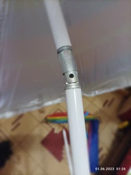 Пляжный зонт с наклоном 200 см Umbrella Anti-UV ромашка Зеленый фото от покупателей 1