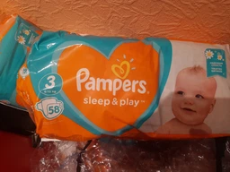 Підгузки Pampers Sleep & Play Розмір 3 (Midi) 6-10 кг 58 шт (4015400224211)