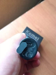 Чоловіча акумуляторна електробритва Kemei KM-507 для вологого і сухого гоління з трьома плаваючими головками фото від покупців 17