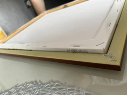 Багетная рамка 40х50 для картины по номерам багет: 282-C372 Темное дерево (Только рамка с креплением для холста) EmojiFrame