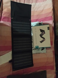 Портативна сонячна панель для УМБ CHOETECH 14W SB 5V/2.4A max (SC004) фото від покупців 11