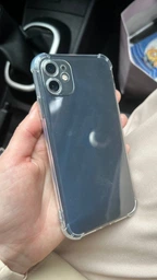 Прозорий ударостійкий силіконовий чохол для iPhone 11 фото от покупателей 5