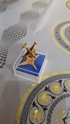 Значок Clivedon Су-25 Frogfoot Сріблястий фото від покупців 1