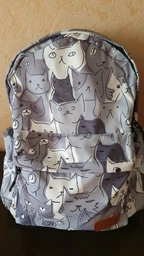 Рюкзак 2E TeensPack 13" Cats Grey (2E-BPT6114GC)
