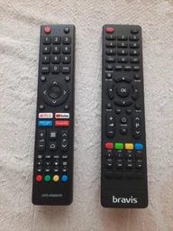 BRAVIS UHD 50M8000 LED NETFLIX YOUTUBE (без голосового управления) пульт ДУ - 2679
