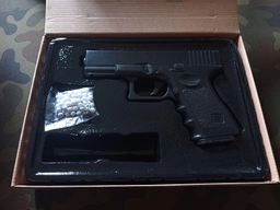 Дитячий Страйкбольний пістолет Glock 17 Galaxy G15 метал чорний фото від покупців 1