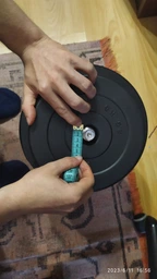 Гантелі набірні Newt Rock Pro-R композитні в пластиковій оболонці pro 2 шт по 9 кг (NE-PL-R-009-2) фото від покупців 10