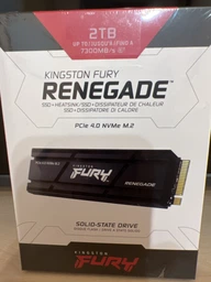 Накопичувач SSD M.2 Kingston FURY Renegade with Heatsink 2TB 2280 NVMe PCIe Gen 4.0 x4 3D TLC NAND фото від покупців 3