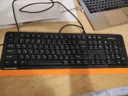 Клавиатура проводная A4Tech FKS10 USB Grey (4711421963329) фото от покупателей 1