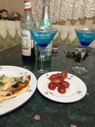Напиток на основе вина Fortinia Фраголино Pina Colada голубой полусладкий 0.75 л (8018075001732) фото от покупателей 3