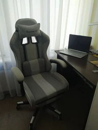 Игровое компьютерное кресло HUZARO Force 4.7 White Mesh Обивка ткань Белый