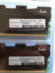 Модуль пам'яті Exceleram DDR3 16Gb (2x8) Black Kudos 1600 MHz (EKBLACK3161611AD) фото від покупців 6
