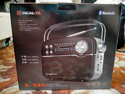 Портативный радиоприёмник Real-El X-545 Черный (EL121800005) фото от покупателей 13