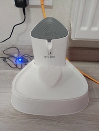 Поилка - фонтан для кошек и собак ELS PET B301 1.8L с фильтром и контроллером подсветки (Белый) фото от покупателей 2