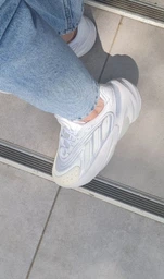 Жіночі кросівки adidas Originals Ozelia GY8544 36 (3.5UK) 22.2 см Сірий/Білий (4065419928037) фото від покупців 8