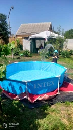 Басейн каркасний Intex 244х51 см об'єм води - 1828 л 28205 NP фото від покупців 8
