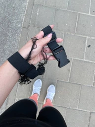 Сумка на пояс Спортивная сумка для бега RunBag Влагостойкая Black (ML050394 )