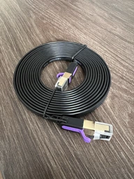 Патч корд Vention мережевий кабель Cable Cat7 Network Gamer 600 МГц 10 г Xbox Ps4 600 МГц 1 м Black (ICABF) фото від покупців 12