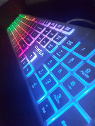 Клавиатура проводная Vinga KB410 USB Black фото от покупателей 1