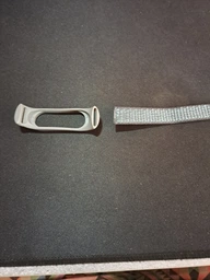 Ремешок нейлоновый MRK для фитнес браслета Xiaomi Mi Band 7/6/5/4/3 Черный+dark blue (mrk6388) фото от покупателей 8