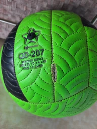 Мяч волейбольный TK Sport 300 грамм PU Black/Green (С44405/3)