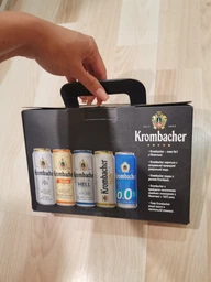 Подарочный набор пива Krombacher Pils 4.8% 0.5 л x 1 шт + Krombacher Weizen 4.8% 0.5 л x 1 шт + Krombacher Hell 6% х 1 шт + Krombacher Pils 0% х 1 шт (4008287011036) фото от покупателей 8