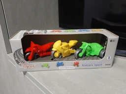 Набір мотоциклів Tigres Kid Cars Sport 3 шт. (4820159395453) (39545)