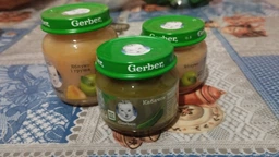 Упаковка фруктового пюре Gerber Яблуко та груша з 6 місяців 130 г х 6 шт (7613287166920) фото від покупців 13
