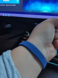 Ремешок ArmorStandart Braided Solo Loop для Xiaomi Mi Band 7/6/5/4 Size S Red (ARM59182) фото от покупателей 19