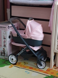 Коляска Smoby Toys Maxi-Cosi & Quinny 3 в 1 Софт со съемной люлькой (253117) (3032162531174)