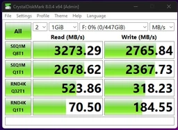 Твердотільний накопичувач Patriot P310, SSD M.2, 1920GB, NVMe, 2280, PCIe 3.0x4, 3D NAND TLC фото від покупців 9