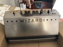 Розбірний мангал-валіза Wizardi на 6 шампурів з металу 2 мм (МВ-21) фото від покупців 5