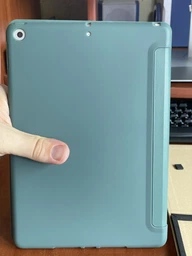 Силиконовый чехол обложка BBM1 для iPad 10.2" 2019/2020/2021 Синий фото от покупателей 16