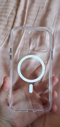Чехол для iPhone 14 Pro Max Space Case с MagSafe Противоударный Прозрачный фото от покупателей 5