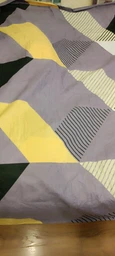 Комплект постельного белья Zastelli евро 200х220 см Geometric серая бязь (2100000280414) фото от покупателей 3
