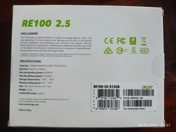 Накопичувач SSD Acer 2TB RE100 (BL.9BWWA.110) фото от покупателей 12