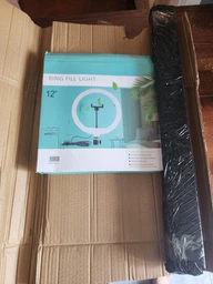 Кільцева лампа Ring Light 30 см зі штативом 2м світлодіодне LED кільце від USB набір для блогера 3 режими фото від покупців 16