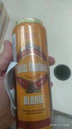 Упаковка пива Volfas Engelman BLOND светлое нефильтрованное 4.5% 0.568 л x 24 шт (4770301230838) фото от покупателей 1