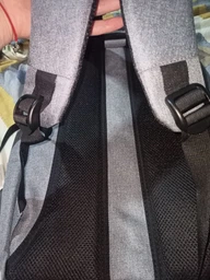 Рюкзак для ноутбука Oumantu 9003, городской портфель 15.6", размер 42х30х12 см Черный фото от покупателей 6