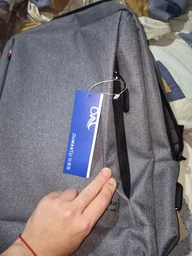 Рюкзак для ноутбука Oumantu 9003, городской портфель 15.6", размер 42х30х12 см Черный фото от покупателей 1
