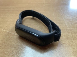 Ремешок нейлоновый MRK для фитнес браслета Xiaomi Mi Band 7/6/5/4/3 Черный+dark blue (mrk6388) фото от покупателей 7